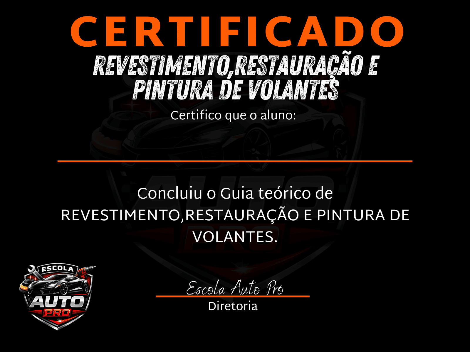 Certificado Guia Volante Pro